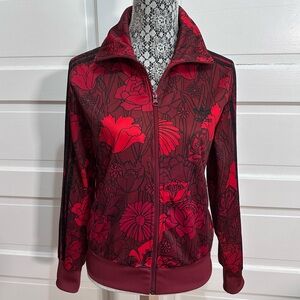 RARE Adidas Originals Firebird Red Trefoil Jacket Size M Red $139